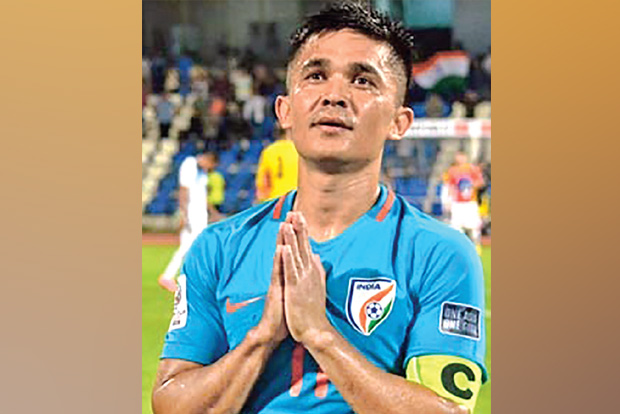 Youngsters should raise India’s bar, says Chhetri
