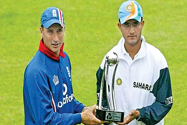 Ganguly, Hussain engage in banter