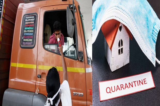 Truck drivers unwilling to take trips to Chennai fearing home quarantine