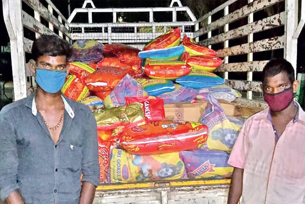 Five arrested with gutkha products weighing over 300 kg in Ramnad