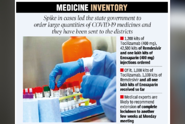 1 lakh kits of 3 virus drugs procured: CM 1 lakh kits of 3 virus drugs procured: CM