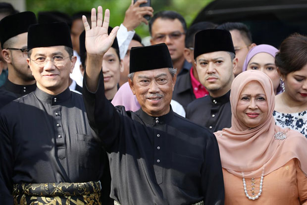 Muhyiddin Yassin sworn in as Malaysias new PM Muhyiddin Yassin sworn in as Malaysias new PM