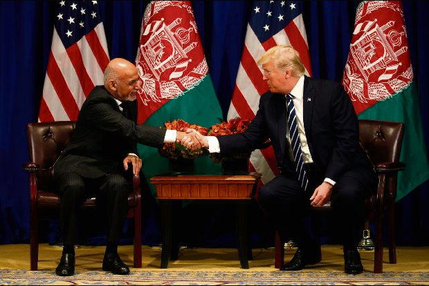 Trump congratulates Ashraf Ghani on Afghan peace process