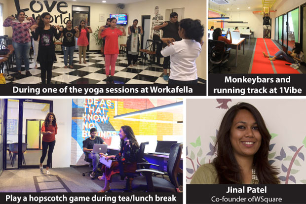 These co-working spaces promote health, stress reduction