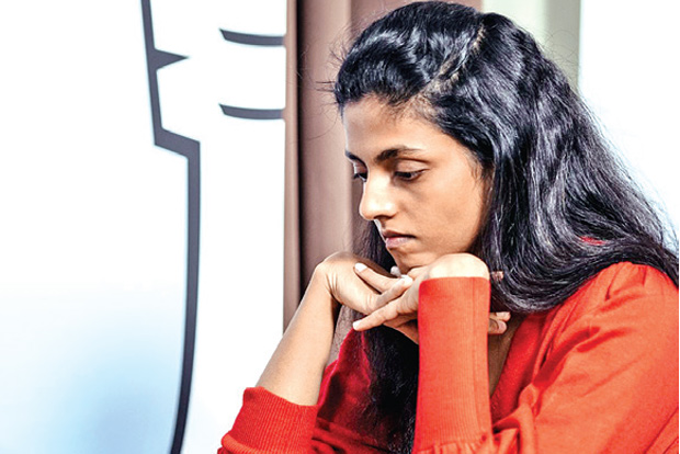 Harika stuns world champion Ju Wenjun