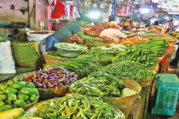 Veggie prices on a two-week slump in Koyambedu market