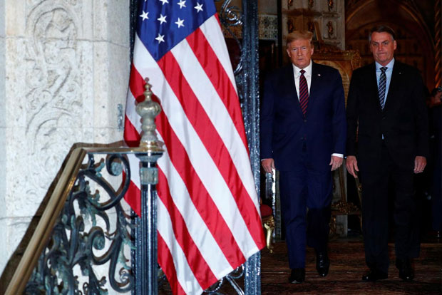 Bolsonaro solidifies Brazils defence ties with US