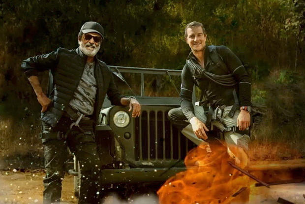 Discoverys Grylls shares Rajinikanths TV debut video
