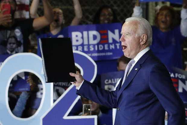 Biden wins Idaho primary: US network projections