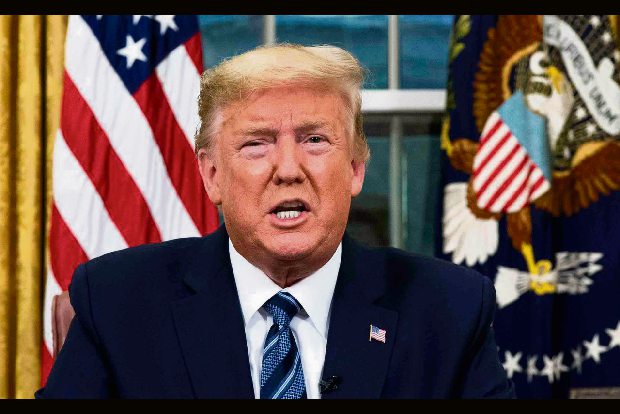 Trump suspends all travel from Europe to US except Britain