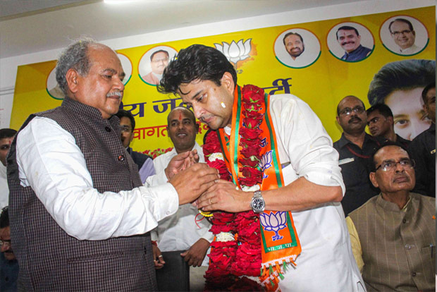 Fortunate that BJP opened doors for me: Scindia