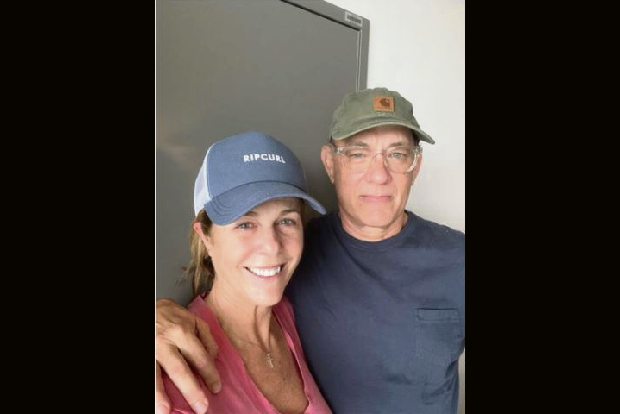 Tom Hanks posts health update and pic from COVID 19 isolation