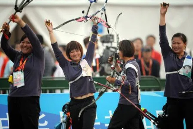 Chinas national archery team holds trials behind closed doors
