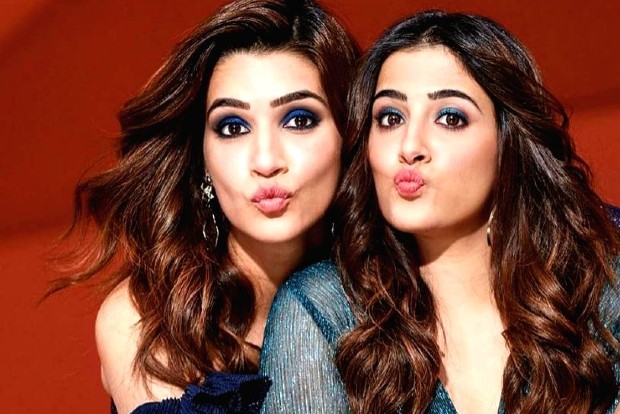 Kriti Sanon is very much protective about little sister Nupur Kriti Sanon is very much protective about little sister Nupur