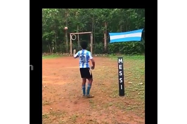Kerala boys Messi-esque free kick goes viral Kerala boys Messi-esque free kick goes viral