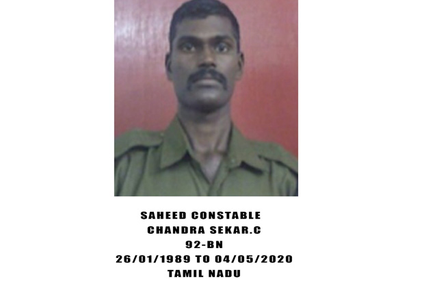 Slain CRPF trooper in J-K hailed by TN leaders, CM announces ex-gratia