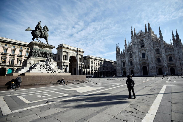 Post-lockdown Italy maintains downward trend in active cases