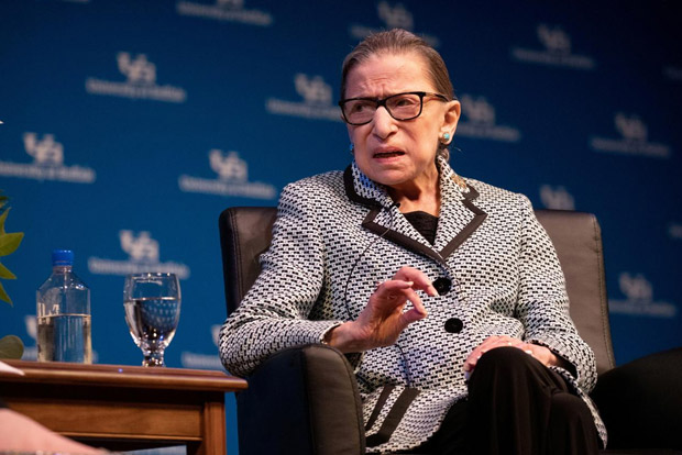 US SC Justice Ginsburg returns to work from hospital bed
