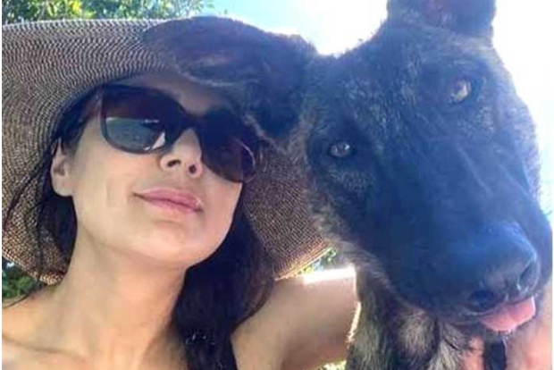 Preity Zinta spends pool day with pet pup