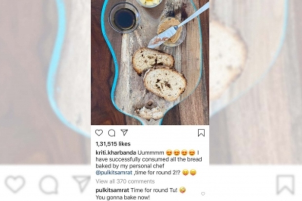 Pulkit to Kriti: You gonna bake now Pulkit to Kriti: You gonna bake now