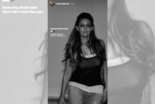 Suhana is kinda mad as she doesnt look like mum Gauri Khan