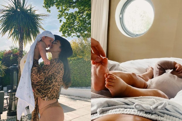 Amy Jackson shares picture with her lockdown buddy