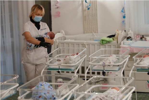 Ukrainian surrogate babies bound for US Europe stranded by virus lockdown