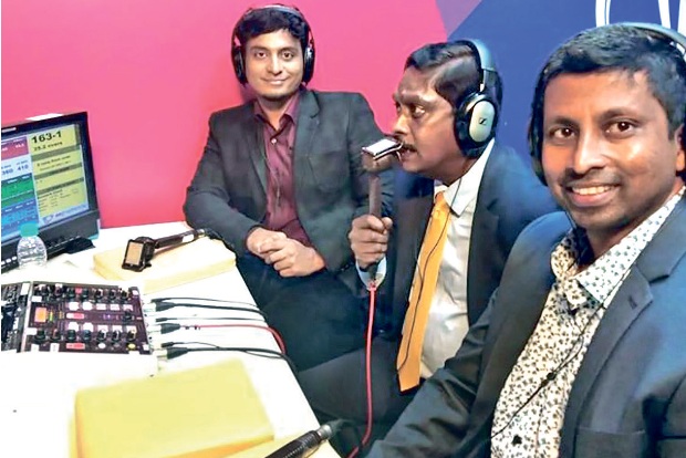 Commentator Arun, Ramji do their bit via Insta shows