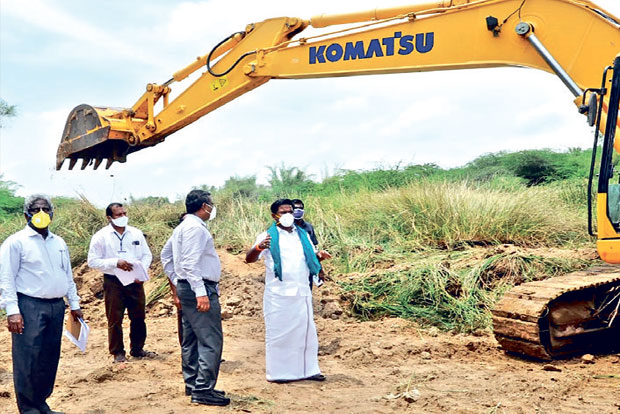 106 desilting works to be carried out in Tiruvarur