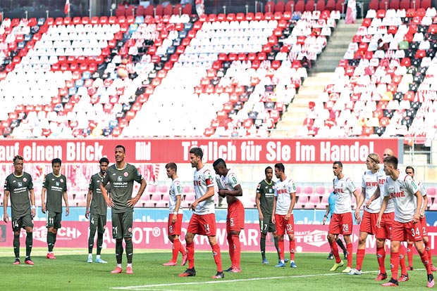 Cologne wastes two-goal lead in draw with Mainz in Bundesliga
