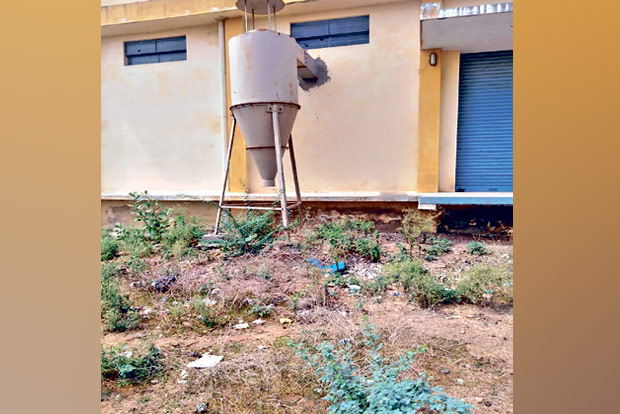 Inactive seed processing plant affecting ryots