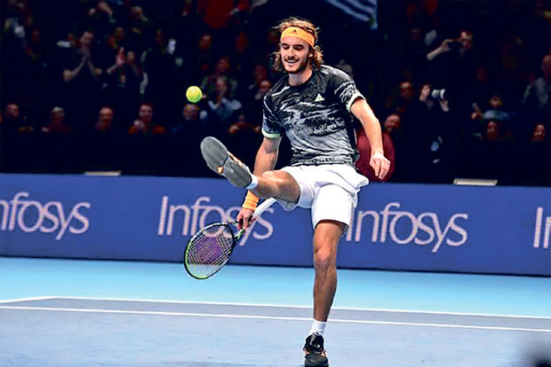 Lockdown good for planet: Tsitsipas Lockdown good for planet: Tsitsipas