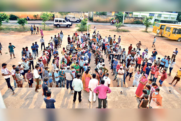 Guest workers protest as train cancelled for 2nd time