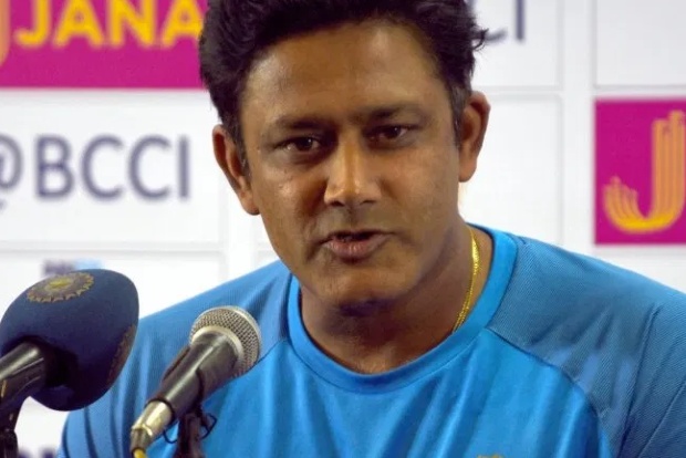 Only an interim measure: Kumble on saliva ban