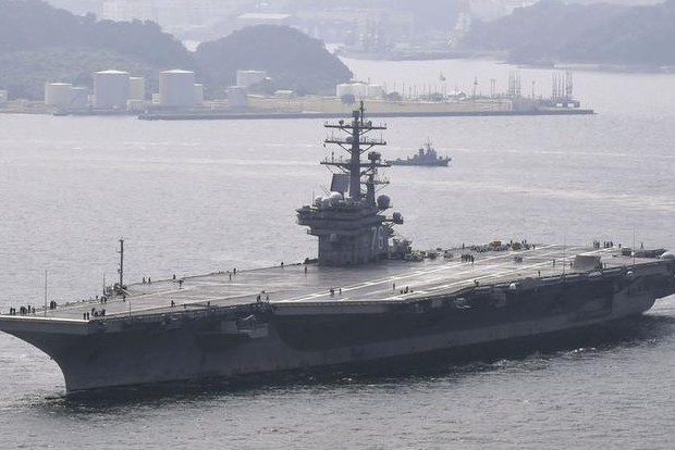 US aircraft carriers Indo-Pacific deployment begins