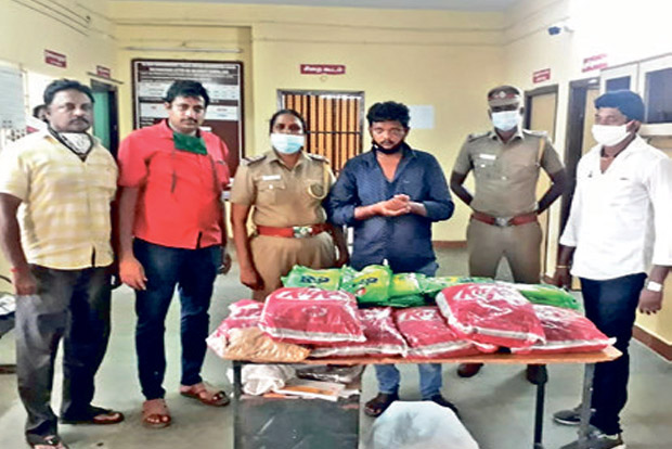 12 kg ganja seized in Tiruvottiyur, one held