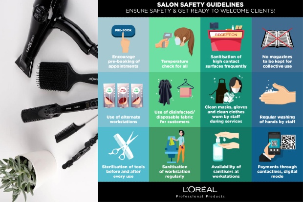 ‘Back to Business’ safety guidelines for salons and barber shops