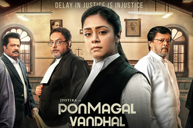 Jyotika glad to play strong female character in Ponmagal Vandhal