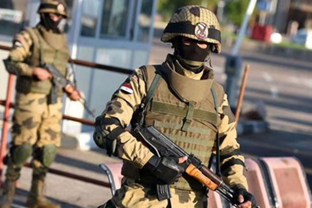 Egypt officials say 19 militants, 5 troops killed in Sinai