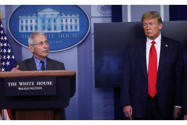 Crowd chants Fire Fauci, Trump says I appreciate it