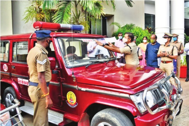 Patrol vehicles turn mobile police stations, to receive public complaints