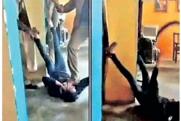 DeTect: Old video from UP shared as cops assaulting scribe