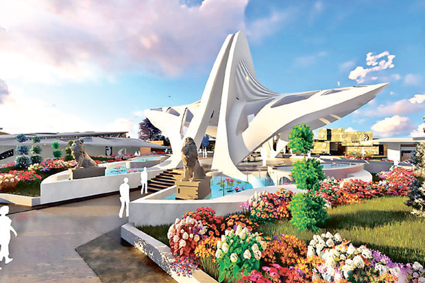 AIADMK getting ready to inaugurate Jaya memorial on her 4th death anniversary AIADMK getting ready to inaugurate Jaya memorial on her 4th death anniversary