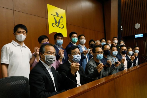 Hong Kong disqualifies 4 pro-democracy legislators