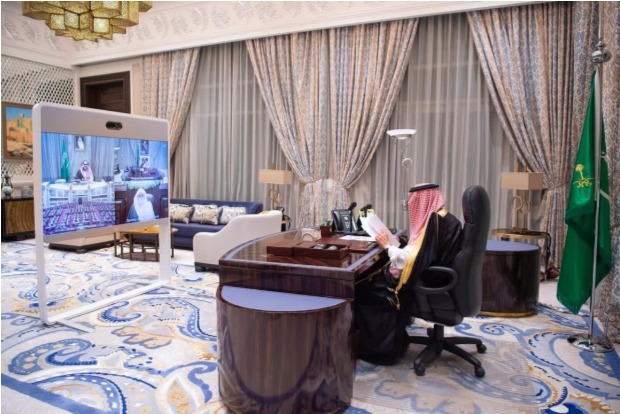 Saudi king urges world to take decisive stance against Saudis regional foe Iran Saudi king urges world to take decisive stance against Saudis regional foe Iran