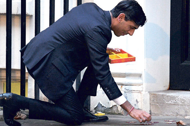 No 11 Downing Street gets a Rangoli, Diyas for the first time