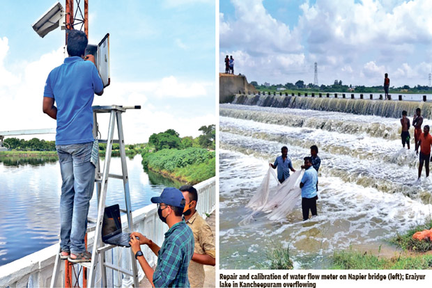 Villagers cheer as rains fill up lakes in Kanchi, Chengalpattu