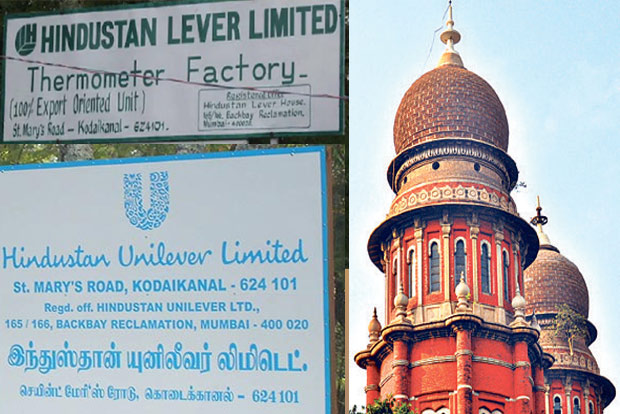 Kodaikanal mercury poisoning: Response of Hindustan Lever Ltd and State sought