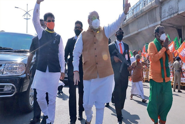 Shah guides BJP, completes mission with AIADMK