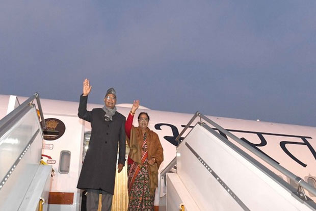 President Ram Nath Kovind arrives in Tirupati, to offer prayers at Tirumala temple